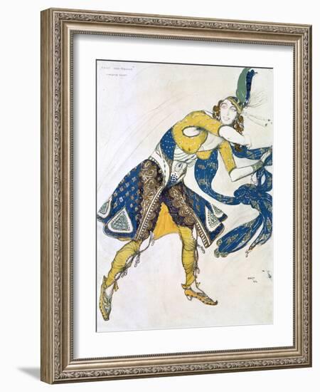 Indian Dance' (La Marquise De Casat), 1912-Leon Bakst-Framed Giclee Print