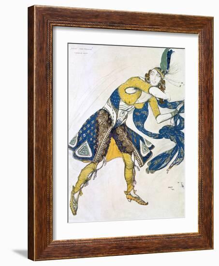 Indian Dance' (La Marquise De Casat), 1912-Leon Bakst-Framed Giclee Print