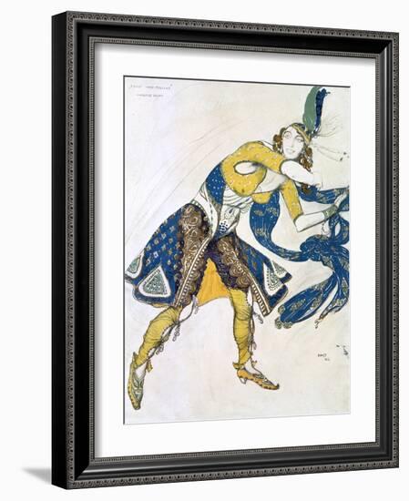 Indian Dance' (La Marquise De Casat), 1912-Leon Bakst-Framed Giclee Print