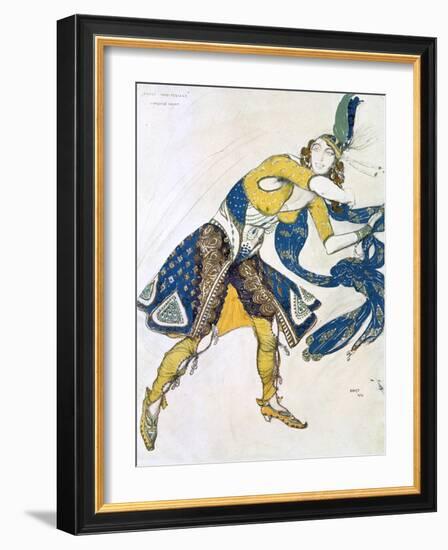 Indian Dance' (La Marquise De Casat), 1912-Leon Bakst-Framed Giclee Print