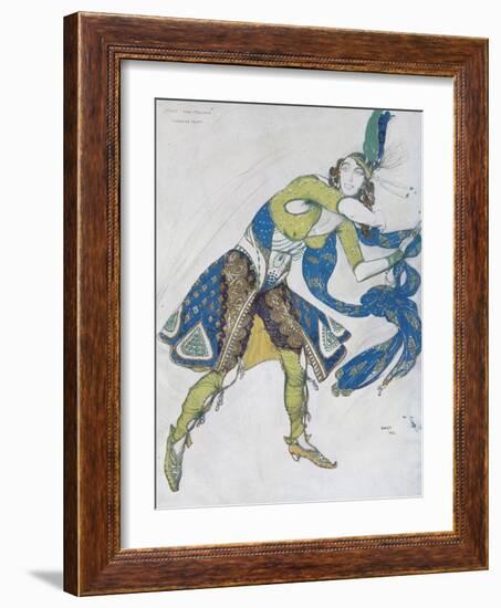 Indian Dance (La Marquise De Casat), 1912-Léon Bakst-Framed Giclee Print