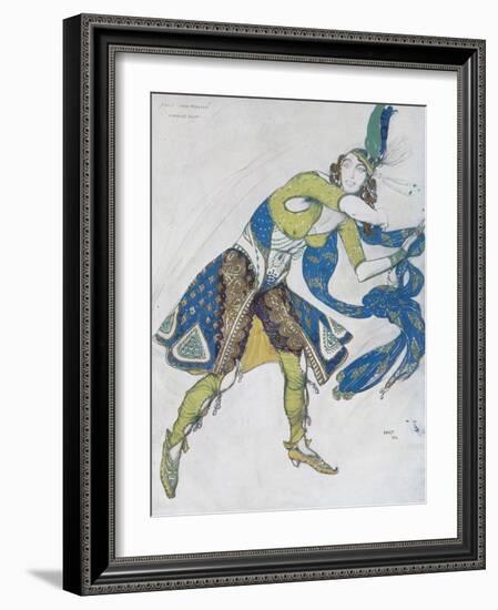 Indian Dance (La Marquise De Casat), 1912-Léon Bakst-Framed Giclee Print