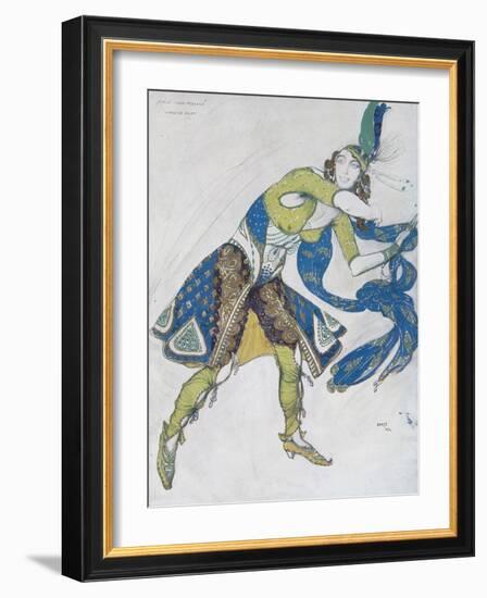 Indian Dance (La Marquise De Casat), 1912-Léon Bakst-Framed Giclee Print