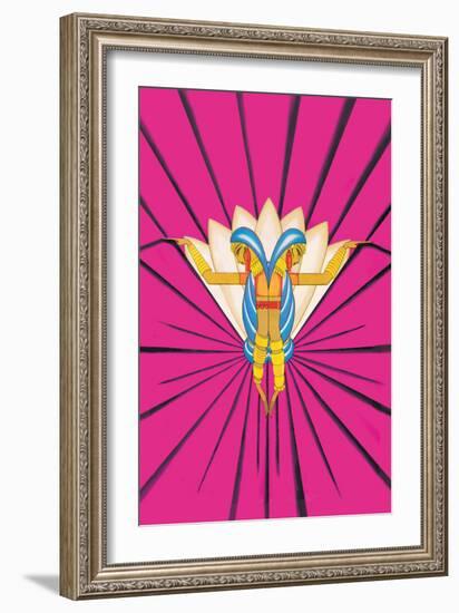 Indian Dance-Frank Mcintosh-Framed Art Print