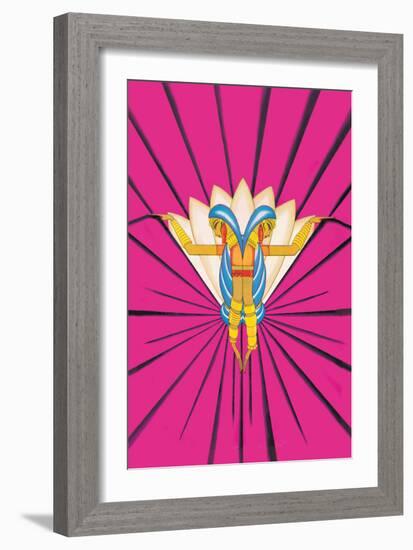 Indian Dance-Frank Mcintosh-Framed Art Print