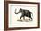 Indian Elephant, 1824-Karl Joseph Brodtmann-Framed Giclee Print
