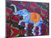 Indian Elephant, 2016 (Oil on Canvas)-Jane Tattersfield-Mounted Giclee Print