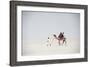 Indian Family Enjoying a Camel Ride in the White Desert-Annie Owen-Framed Photographic Print
