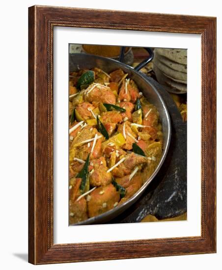 Indian Food, Chicken Tikka Masala, India-Tondini Nico-Framed Photographic Print