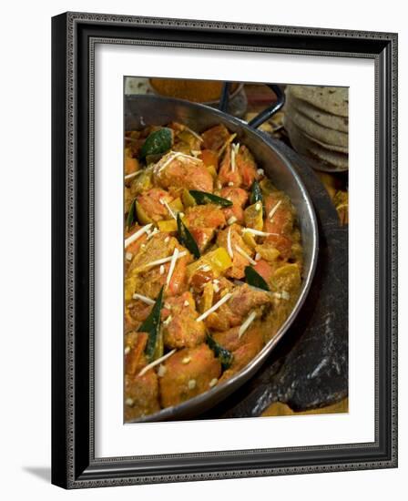 Indian Food, Chicken Tikka Masala, India-Tondini Nico-Framed Photographic Print