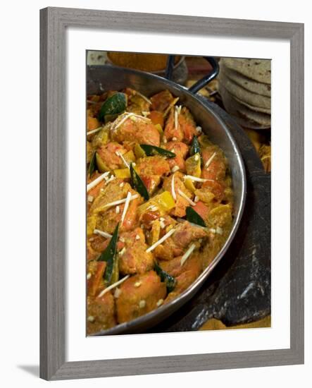 Indian Food, Chicken Tikka Masala, India-Tondini Nico-Framed Photographic Print