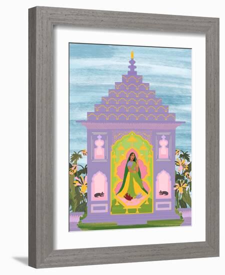 Indian Garden-Jota de jai-Framed Giclee Print