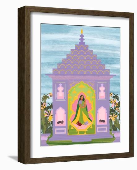 Indian Garden-Jota de jai-Framed Giclee Print