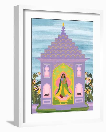 Indian Garden-Jota de jai-Framed Giclee Print