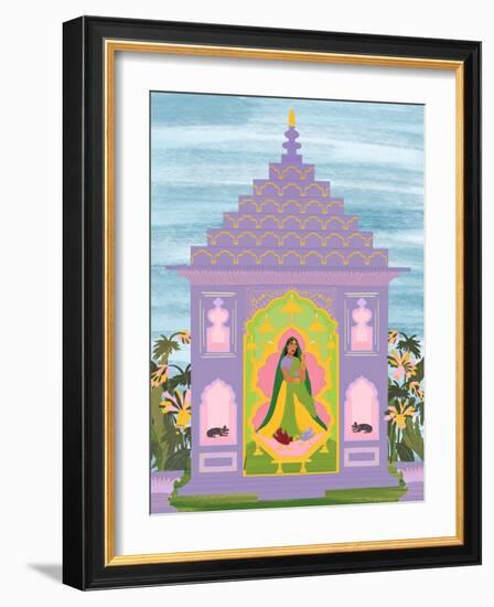 Indian Garden-Jota de jai-Framed Giclee Print