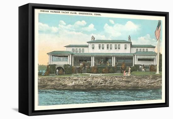 Indian Harbor Yacht Club, Greenwich, Connecticut-null-Framed Stretched Canvas