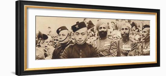 'Indian Heroes', 1937-Unknown-Framed Photographic Print