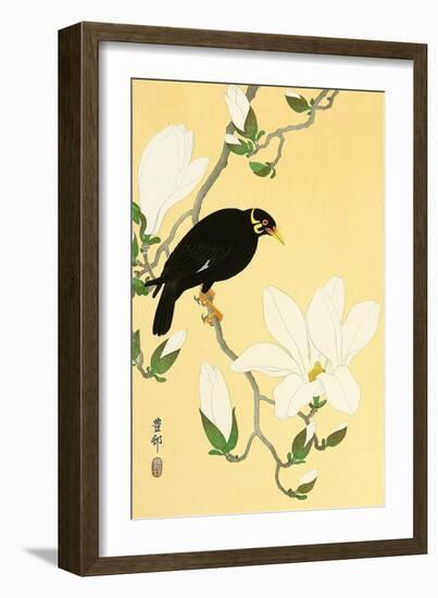 Indian Hill Minor and Magnolia-Koson Ohara-Framed Giclee Print