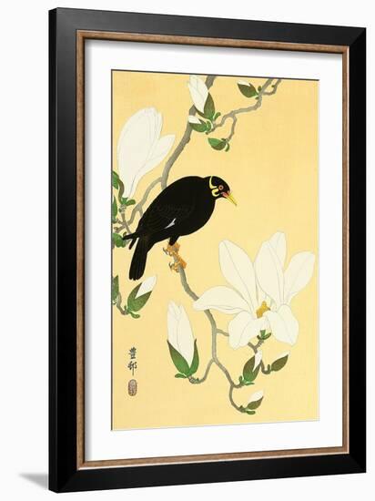 Indian Hill Minor and Magnolia-Koson Ohara-Framed Giclee Print