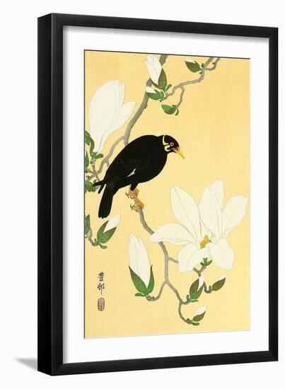 Indian Hill Minor and Magnolia-Koson Ohara-Framed Giclee Print