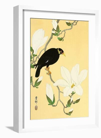 Indian Hill Minor and Magnolia-Koson Ohara-Framed Giclee Print