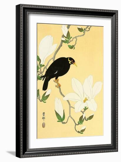 Indian Hill Minor and Magnolia-Koson Ohara-Framed Giclee Print