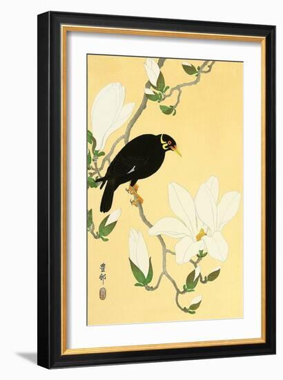 Indian Hill Minor and Magnolia-Koson Ohara-Framed Giclee Print