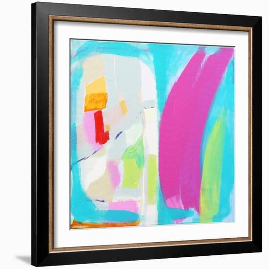 Indian Jewel, 2018 (Acrylic on Canvas)-Angie Kenber-Framed Giclee Print