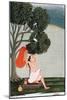 Indian Lady at Her Toilet Dressing Her Hair-null-Mounted Giclee Print