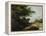 Indian Landscape with Temple, C.1815-George Chinnery-Framed Premier Image Canvas