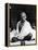 Indian Leader Mohandas Gandhi Sitting Cross Legged at Prayer Meeting-null-Framed Premier Image Canvas