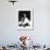 Indian Leader Mohandas Gandhi Sitting Cross Legged at Prayer Meeting-null-Framed Premium Photographic Print displayed on a wall