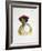 Indian Man, 19th Century-Marlet et Cie-Framed Giclee Print