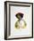 Indian Man, 19th Century-Marlet et Cie-Framed Giclee Print