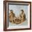 Indian Man and Woman Eating-John White-Framed Giclee Print