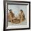 Indian Man and Woman Eating-John White-Framed Giclee Print