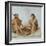 Indian Man and Woman Eating-John White-Framed Giclee Print