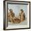 Indian Man and Woman Eating-John White-Framed Giclee Print