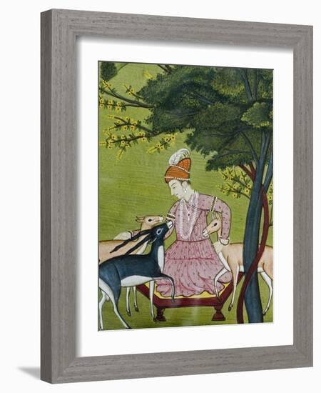 Indian Miniature, Animal Kindness Ahimsa-Paul Stewart-Framed Photographic Print