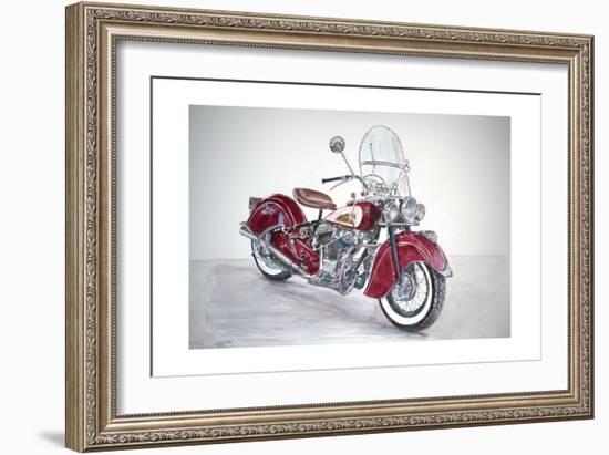 Indian Motorcycle, 2009-Anthony Butera-Framed Giclee Print