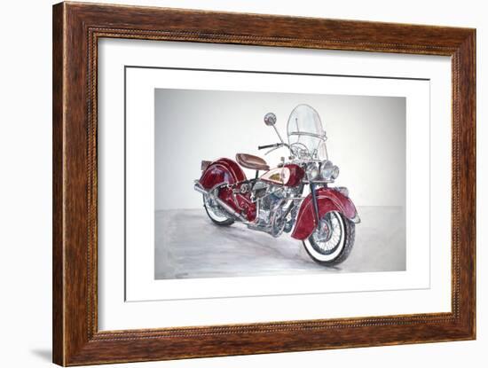 Indian Motorcycle, 2009-Anthony Butera-Framed Giclee Print