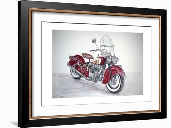 Indian Motorcycle, 2009-Anthony Butera-Framed Giclee Print