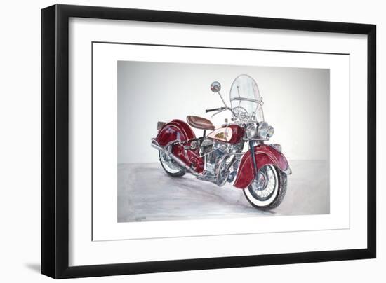 Indian Motorcycle, 2009-Anthony Butera-Framed Giclee Print