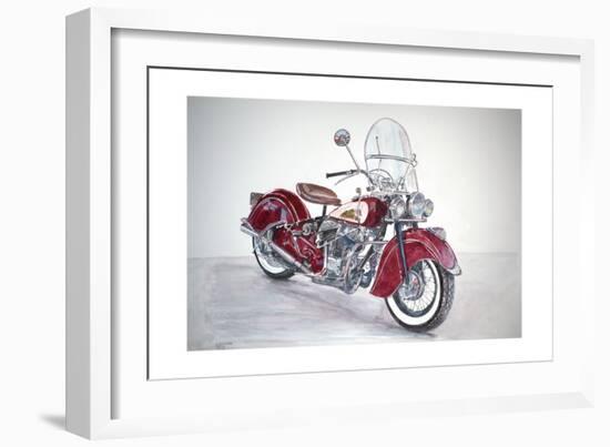 Indian Motorcycle, 2009-Anthony Butera-Framed Giclee Print