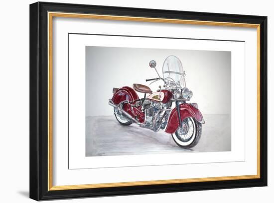 Indian Motorcycle, 2009-Anthony Butera-Framed Giclee Print