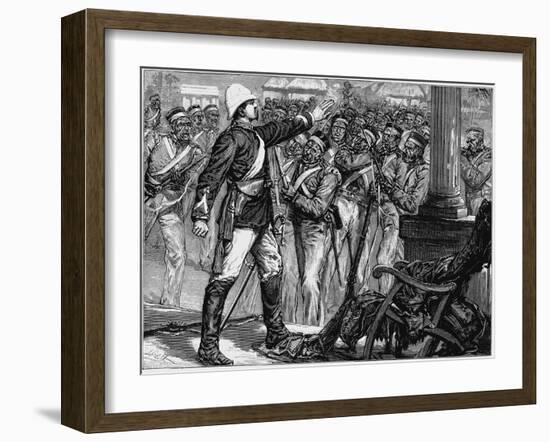 Indian Mutiny, 1857-1859-null-Framed Giclee Print