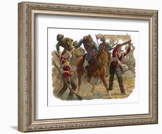 Indian Mutiny 1857-Harry Payne-Framed Art Print