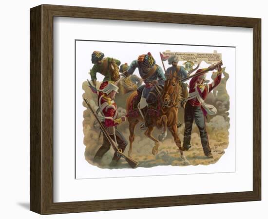 Indian Mutiny 1857-Harry Payne-Framed Art Print