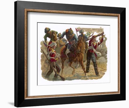 Indian Mutiny 1857-Harry Payne-Framed Art Print