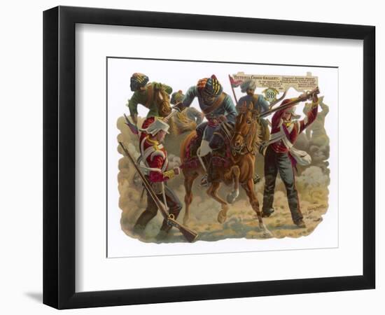 Indian Mutiny 1857-Harry Payne-Framed Art Print